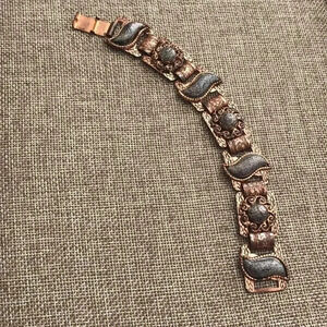 Copper iridescent bracelet 